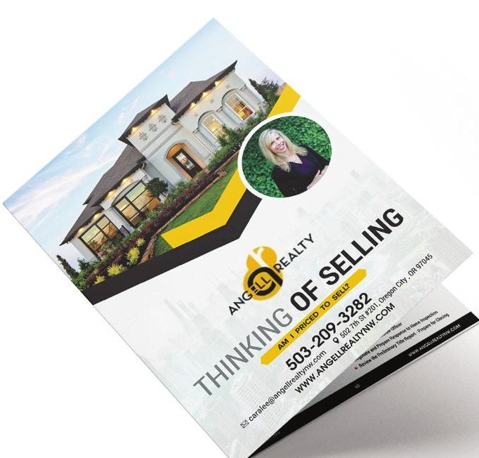 Angel Realty Thinking of Selling bi-fold brochure