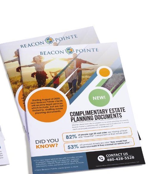 Beacon Pointe newsletter design