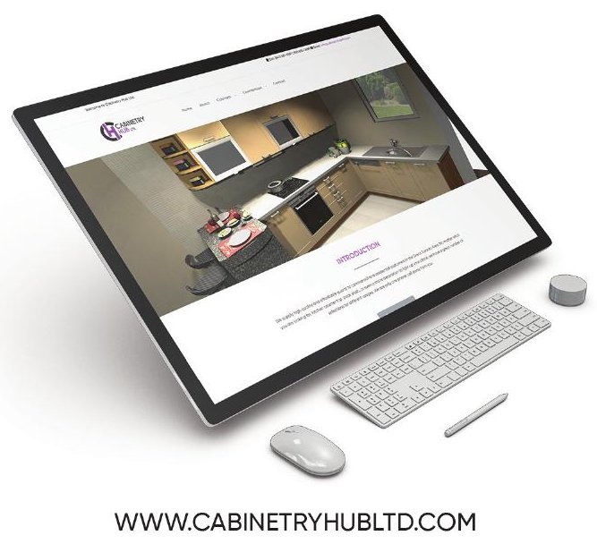 Cabinetry Hub website homepage