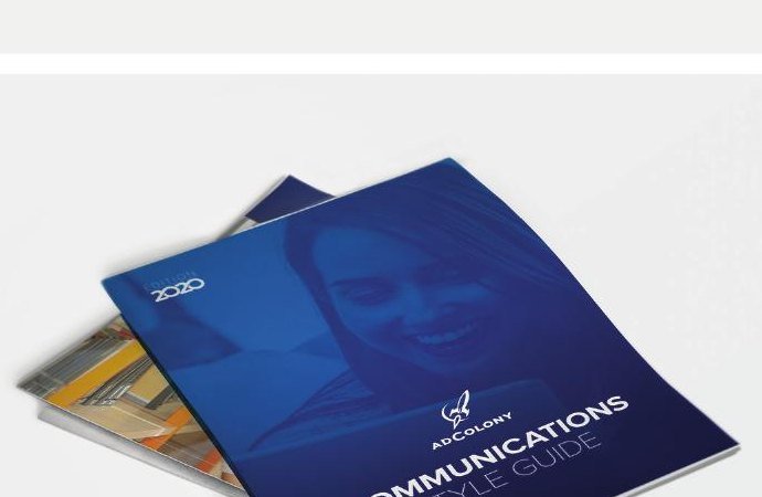Communications Style Guide 2020 design