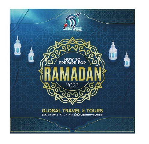 Global Travel & Tours — How to Prepare for Ramadan social post