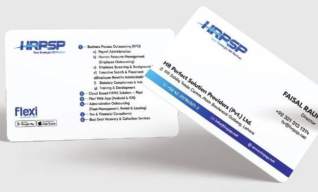 HRPSP business cards