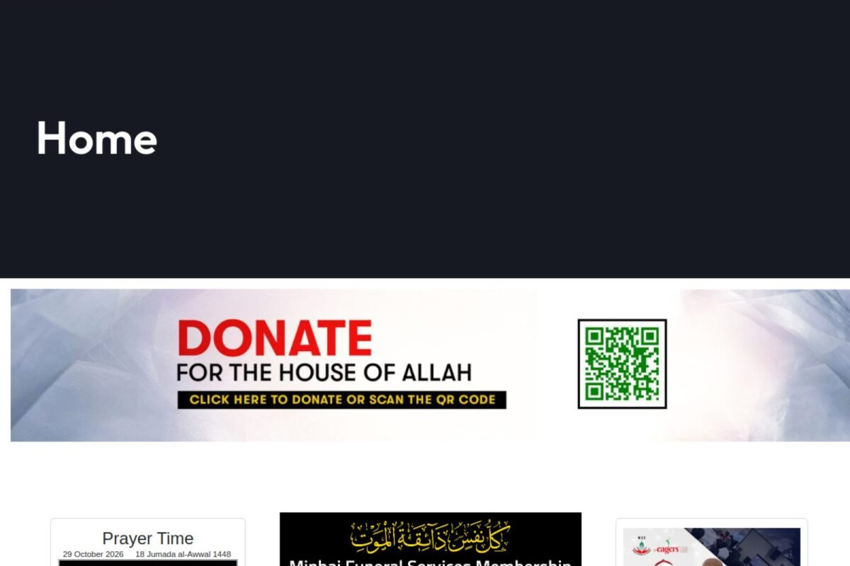 MMCC Canada website homepage