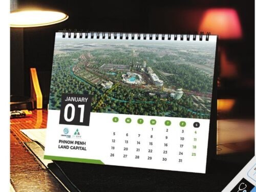Phnom Penh Land Capital desk calendar
