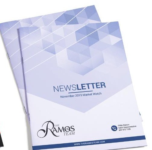 Ramos Team newsletter design