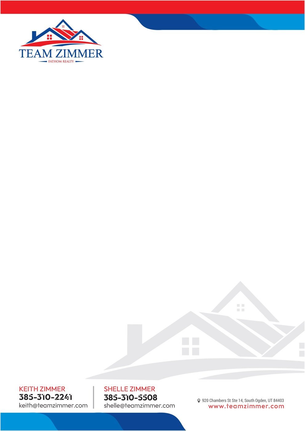 Team Zimmer letterhead, edition two