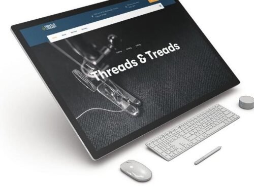 Threads & Treads website homepage