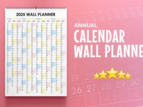 Wall Planner design by The Design PK