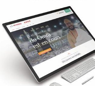 Website development for MM Voyages, homepage